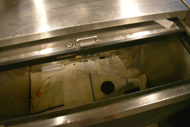 GREAT! Glastender Stainless Steel Back Bar Cooler w/ Sliding Lid. 115 Volts, 1 Phase. 36x24x36. Cannot Test Due To Plug Style - Image 7 of 7