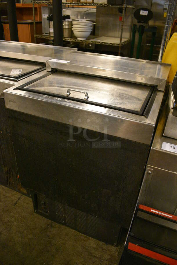 GREAT! Glastender Model MF24-B2 Stainless Steel Back Bar Cooler w/ Sliding Lid. 115 Volts, 1 Phase. 24x24x36. Cannot Test Due To Plug Style - Image 2 of 6