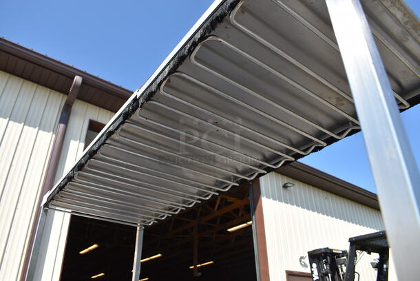 Stainless Steel Commercial Wine Glass Rack w/ Draining Undershelf. 59.5x20x62 - Image 3 of 4