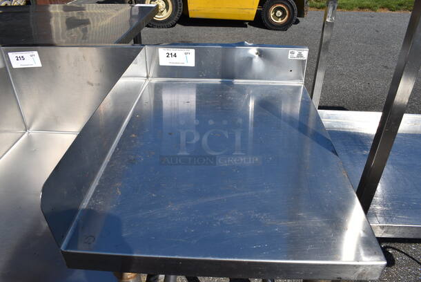 Stainless Steel Commercial Table. 18x25x34 - Image 3 of 3