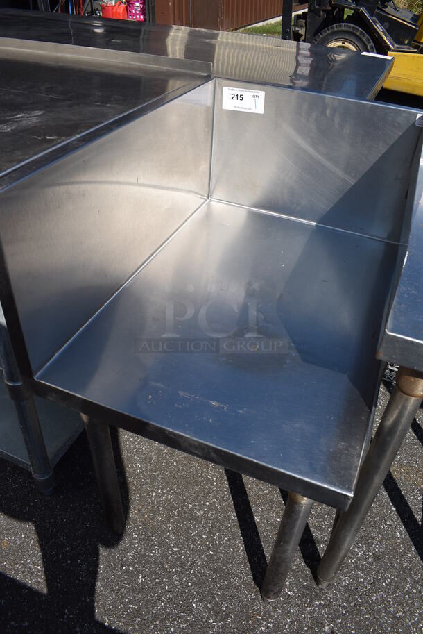 Stainless Steel Commercial Equipment Stand. 21x30x34 - Image 2 of 3