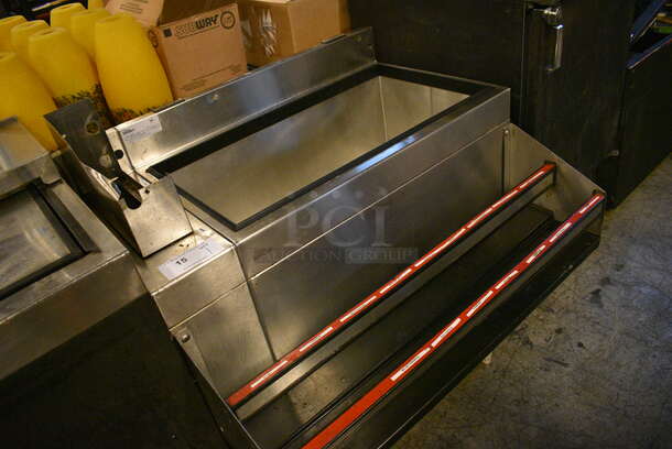 Glastender Stainless Steel Commercial Ice Bin w/ Double Speedwell. 36x30x37 - Image 2 of 7