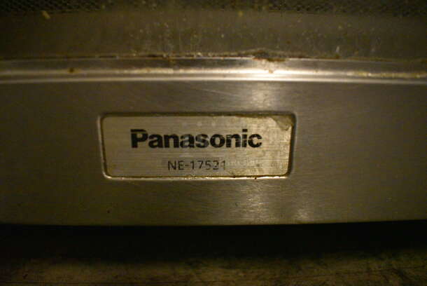 NICE! Panasonic Model NE-17521 Stainless Steel Commercial Countertop Microwave Oven. 16.5x20.5x13 - Image 5 of 5