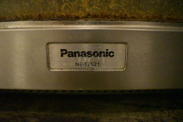 NICE! Panasonic Model NE-17521 Stainless Steel Commercial Countertop Microwave Oven. 16.5x20.5x13 - Image 5 of 5