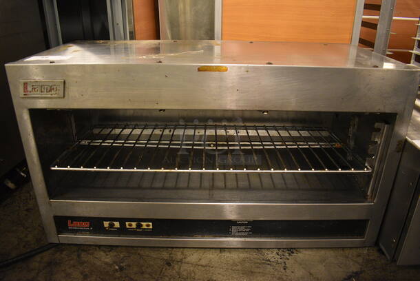 NICE! Lang Stainless Steel Commercial Electric Powered Cheese Melter. 36x16.5x19.5