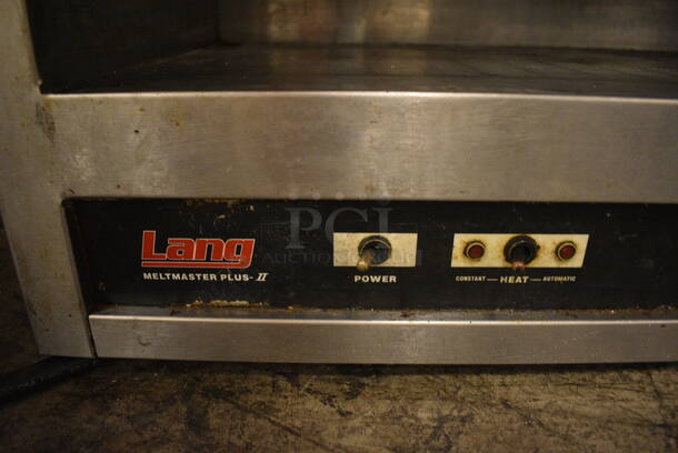 NICE! Lang Stainless Steel Commercial Electric Powered Cheese Melter. 36x16.5x19.5 - Image 5 of 7