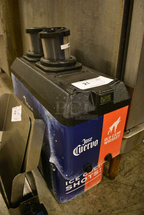 NICE! International Carbonic Model SLIM SHOT-2 Metal Commercial Countertop Shot Dispenser. 120 Volts, 1 Phase. 9x19x23. Tested and Working! - Image 2 of 5