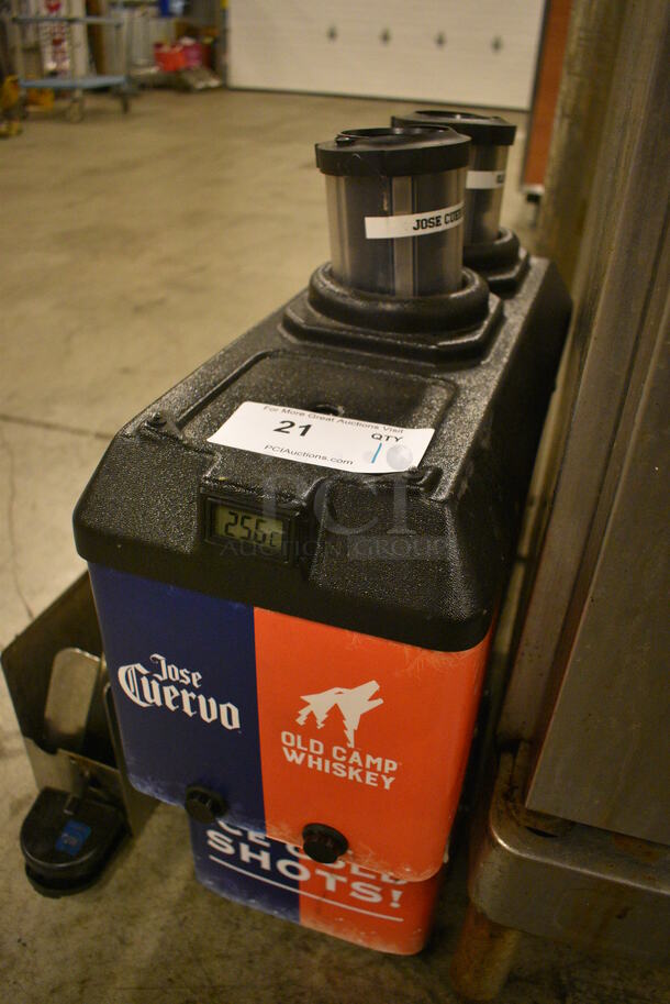 NICE! International Carbonic Model SLIM SHOT-2 Metal Commercial Countertop Shot Dispenser. 120 Volts, 1 Phase. 9x19x23. Tested and Working! - Image 3 of 5