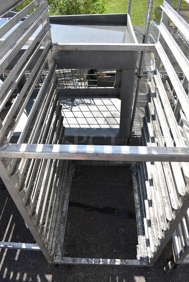 Metal Commercial Pan Transport Rack on Commercial Casters. 20.5x26x70 - Image 3 of 3