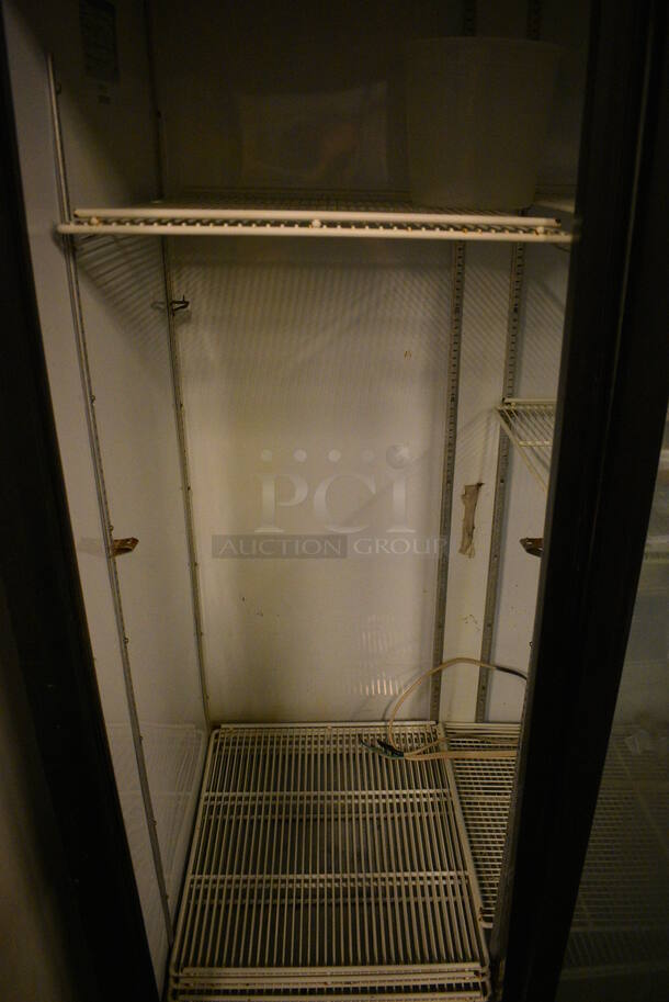 NICE! Beverage Air Model MT38 Metal Commercial 2 Door Reach In Cooler Merchandiser w/ Poly Coated Racks. 115 Volts, 1 Phase. 43x30x78. Cannot Test Due To Cut Power Cord - Image 5 of 6