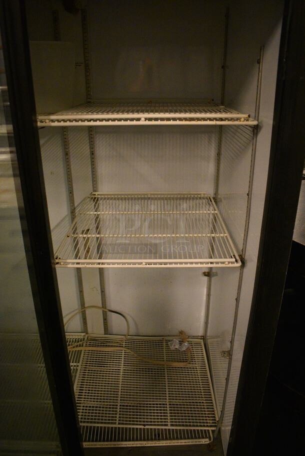 NICE! Beverage Air Model MT38 Metal Commercial 2 Door Reach In Cooler Merchandiser w/ Poly Coated Racks. 115 Volts, 1 Phase. 43x30x78. Cannot Test Due To Cut Power Cord - Image 6 of 6