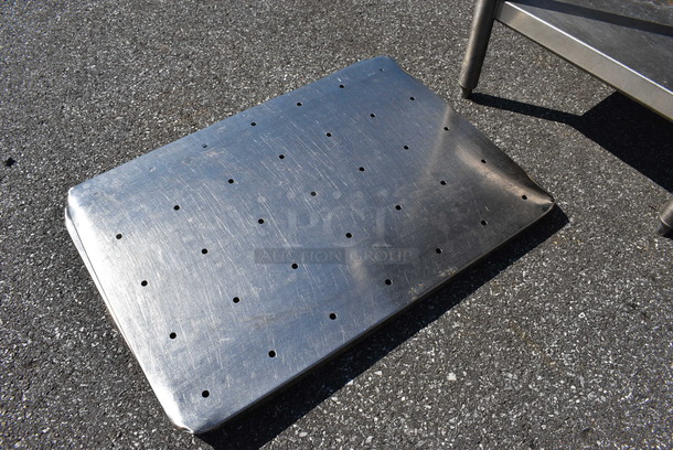 2 Stainless Steel Strainers. 28.5x19.5x2. 2 Times Your Bid! - Image 2 of 2