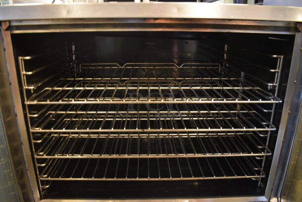 SWEET! Southbend ENERGY STAR Stainless Steel Commercial Gas Powered Full Size Convection Oven w/ View Through Doors, Metal Oven Racks and Thermostatic Controls. 38x34x32 - Image 4 of 7