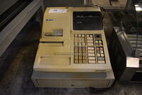 Gold Countertop Electronic Cash Register. 16x17x13