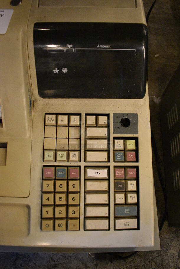 Gold Countertop Electronic Cash Register. 16x17x13 - Image 4 of 5