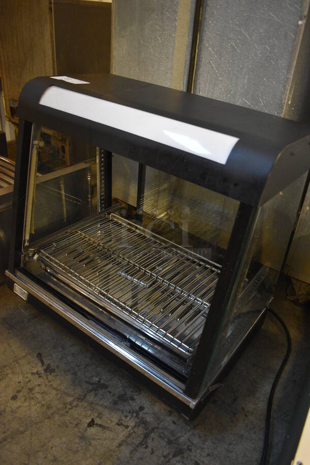 NICE! Metal Commercial Countertop Warming Display Case Merchandiser. 26x17x25. Tested and Working! - Image 2 of 4