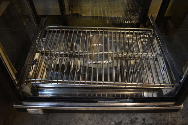 NICE! Metal Commercial Countertop Warming Display Case Merchandiser. 26x17x25. Tested and Working! - Image 4 of 4