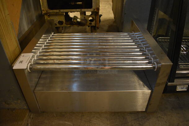 NICE! Star Max Stainless Steel Commercial Countertop Hot Dog Roller. 23x21x12. Tested and Powers On But Rollers Do Not Move - Image 2 of 6