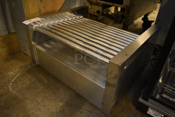 NICE! Star Max Stainless Steel Commercial Countertop Hot Dog Roller. 23x21x12. Tested and Powers On But Rollers Do Not Move - Image 3 of 6