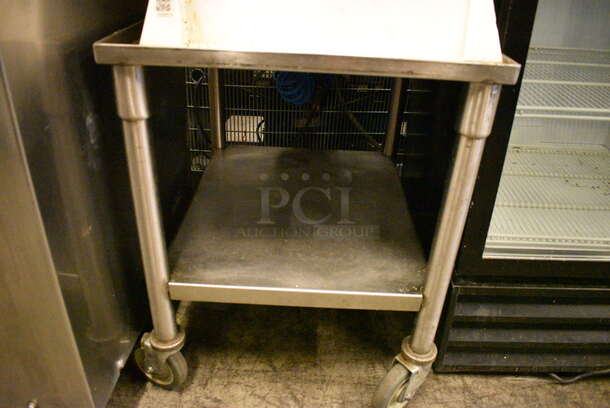 AMAZING! Doughpro Model DP1300 Metal Commercial Countertop Dough Press on Stainless Steel Equipment Stand w/ Commercial Casters. 120 Volts, 1 Phase. 19x23x26, 21x25x27. Tested and Working! - Image 6 of 11