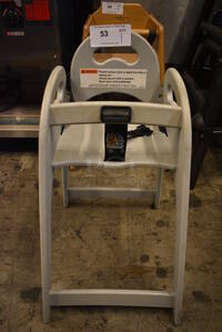 Koala Kare Gray High Chair. 17x22x31