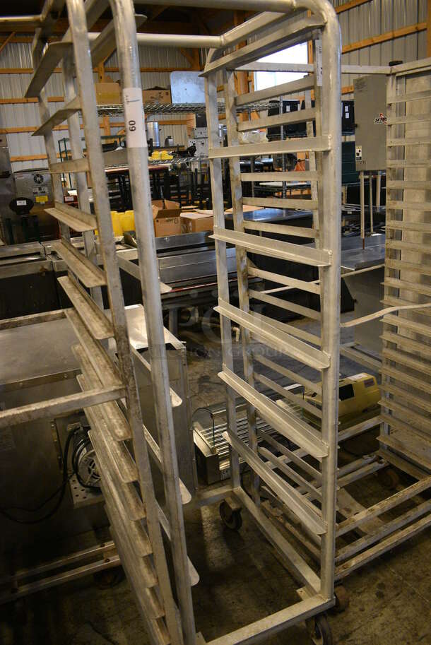 Metal Commercial Pan Transport Rack on Commercial Casters. 18.5x26x71 - Image 2 of 3