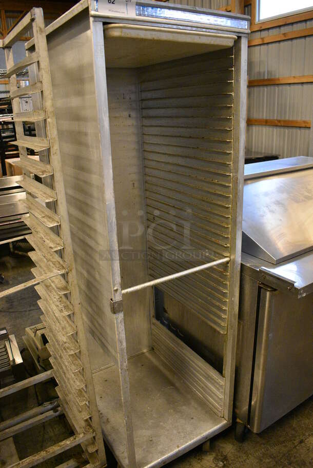 Metal Commercial Pan Transport Rack on Commercial Casters. 20.5x26x70 - Image 3 of 5