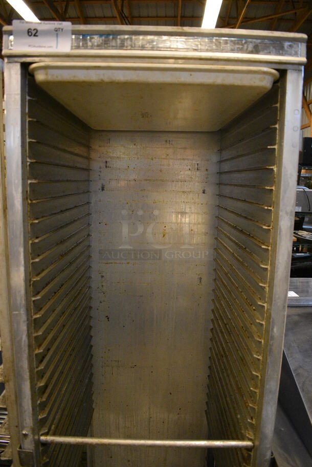 Metal Commercial Pan Transport Rack on Commercial Casters. 20.5x26x70 - Image 4 of 5