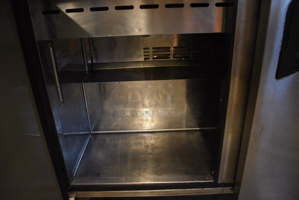 NICE! Turbo Air Model TST-48SD-18 Stainless Steel Commercial Sandwich Salad Prep Table Bain Marie Mega Top on Commercial Casters. 115 Volts, 1 Phase. 48x34x45. Tested and Powers On But Does Not Get Cold - Image 7 of 8