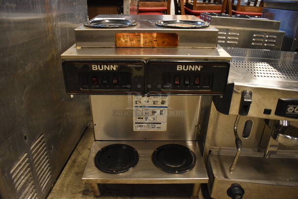 NICE! Bunn CW Series Stainless Steel Commercial Countertop 4 Burner Coffee Machine. 16x18x24