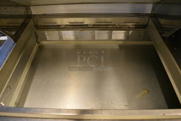 NICE! Beverage Air Model SP60-24M Stainless Steel Commercial Salad Sandwich Prep Table Bain Marie Mega Top on Commercial Casters. 115 Volts, 1 Phase. 60x37x47. Tested and Powers On But Does Not Get Cold - Image 4 of 8