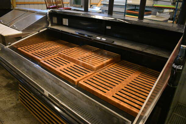 NICE! CSC Worldwide Model UBRSS4873S4-02 Metal Floor Style Display Case Grab N Go Merchandiser. 120 Volts, 1 Phase. 74x49x48. Cannot Test Due To Plug Style - Image 4 of 6