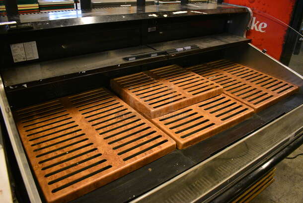 NICE! CSC Worldwide Model UBRSS4873S4-02 Metal Floor Style Display Case Grab N Go Merchandiser. 120 Volts, 1 Phase. 74x49x48. Cannot Test Due To Plug Style - Image 6 of 6