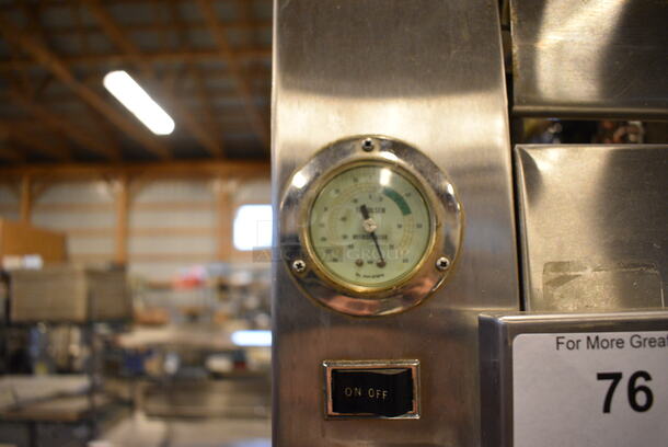 GREAT! Traulsen Stainless Steel Commercial 2 Door Reach In Cooler. 52x35x83. Tested and Powers On But Does Not Get Cold - Image 3 of 6