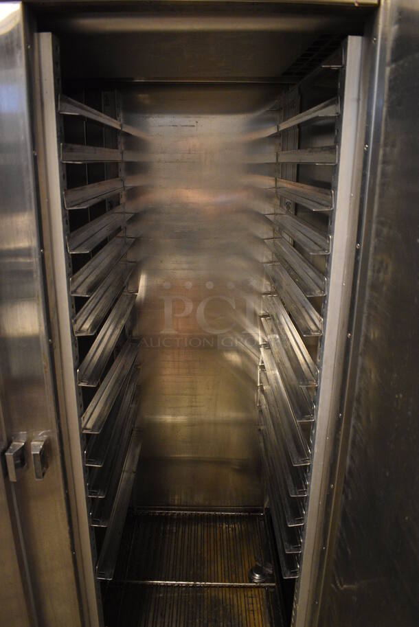 GREAT! Traulsen Stainless Steel Commercial 2 Door Reach In Cooler. 52x35x83. Tested and Powers On But Does Not Get Cold - Image 5 of 6