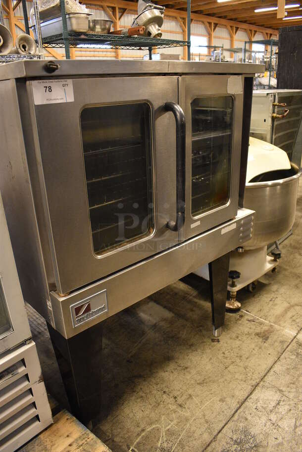 GORGEOUS! Southbend Stainless Steel Commercial Electric Powered Full Size Convection Oven w/ View Through Doors, Metal Oven Racks and Thermostatic Controls on Metal Legs. 38x37x52 - Image 3 of 7