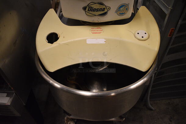 FANTASTIC! Diosna Model SP 80 0 Metal Commercial Floor Style 80 KG, 100 Quart Spiral Mixer w/ Metal Mixing Bowl and Dough Hook. 208-240 Volts, 3 Phase. 26x42x49 - Image 4 of 7