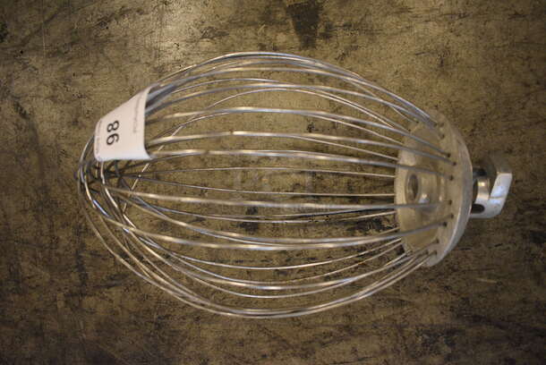 Metal Commercial 30 Quart Whisk Attachment for Hobart Mixer. 9x9x16 - Image 2 of 4