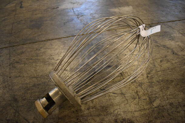 Metal Commercial 30 Quart Whisk Attachment for Hobart Mixer. 9x9x16 - Image 1 of 3