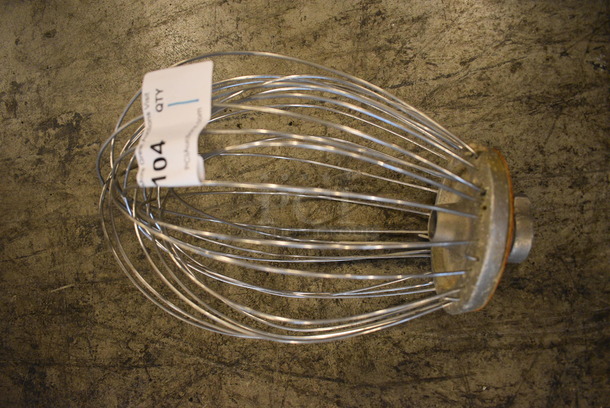 Metal Commercial 20 Quart Whisk Attachment for Hobart Mixer. 7x7x14 - Image 2 of 4