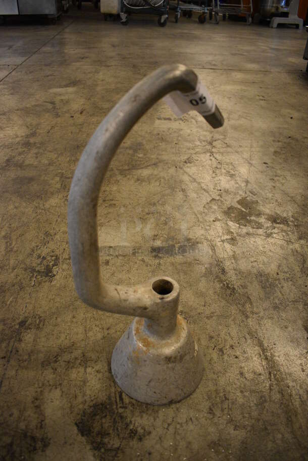 Hobart VMLH40 Metal Commercial 40 Quart Dough Hook Attachment for Mixer. 7x6x19 - Image 2 of 4