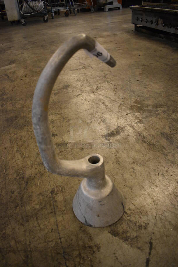 Hobart VMLH40E Metal Commercial 40 Quart Dough Hook Attachment for Mixer. 7x6x19 - Image 2 of 4