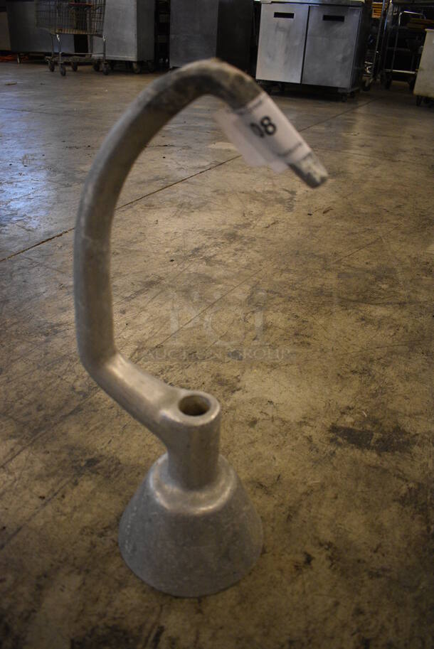 Hobart VMLH40E Metal Commercial Dough Hook Attachment for Hobart Mixer. 8x6x19 - Image 2 of 4