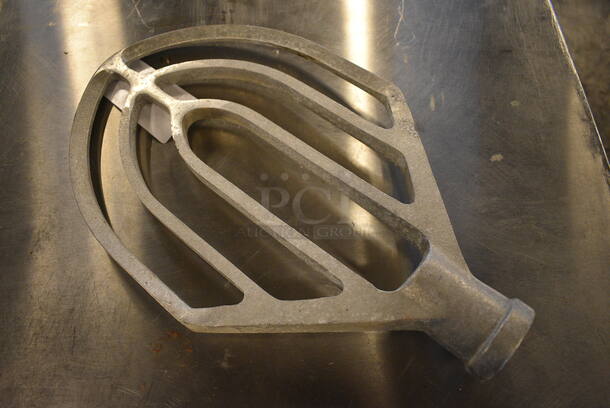 Metal Commercial 30 Quart Paddle Attachment for Hobart Mixer. 10x3x17 - Image 2 of 3