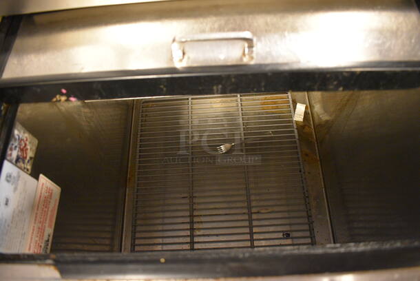 NICE! Glastender Model MF24-B1 Stainless Steel Commercial Back Bar Cooler w/ Sliding Lid. 115 Volts, 1 Phase. 24x24x34. Cannot Test - Unit Was Previously Hardwired - Image 4 of 6