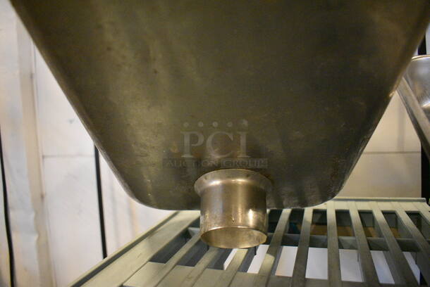 Metal Meat Grinder Tray. 9x12x4 - Image 3 of 3