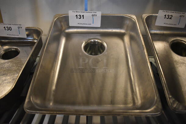 Metal Meat Grinder Tray. 10x13x6 - Image 1 of 4