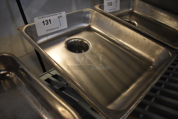 Metal Meat Grinder Tray. 10x13x6 - Image 2 of 4