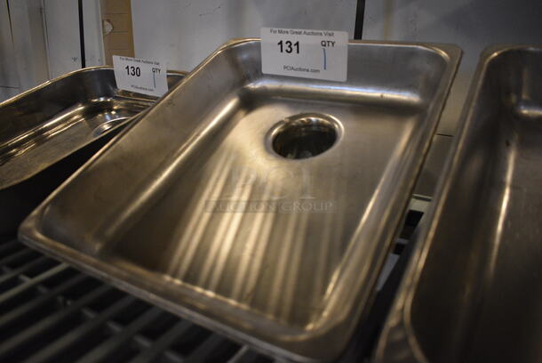 Metal Meat Grinder Tray. 10x13x6 - Image 3 of 4