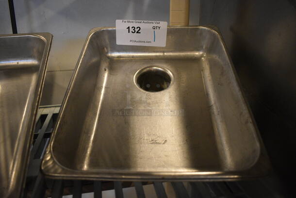 Metal Meat Grinder Tray. 10x13x6 - Image 1 of 3